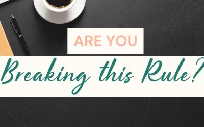 Are You Breaking This Rule?